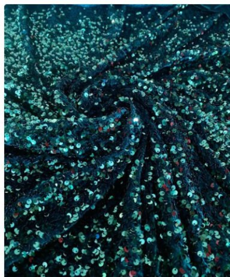 Purple Dazzling Sequin Gown